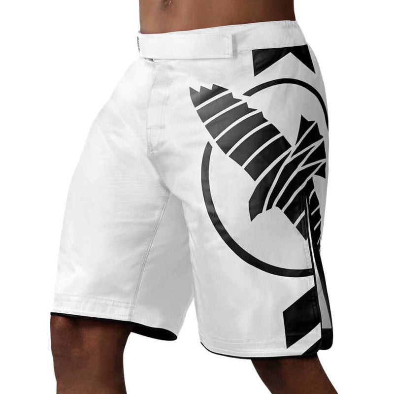 Hayabusa Icon Fight Shorts - Wit / Zwart