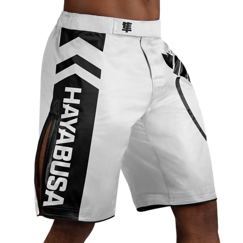Hayabusa Icon Fight Shorts - Wit / Zwart