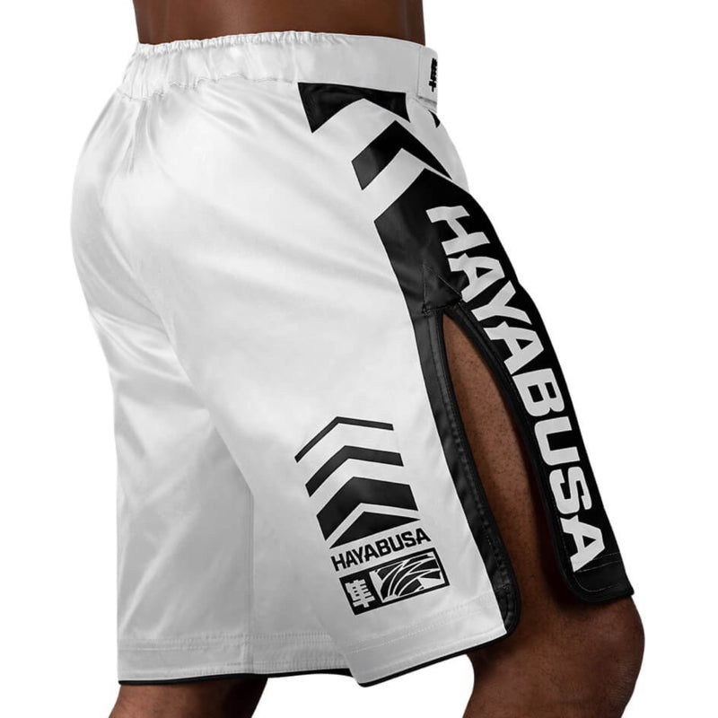 Hayabusa Icon Fight Shorts - Wit / Zwart