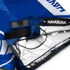 Hayabusa Icon Mid-Length Fight Shorts - Blauw / Wit