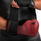 Hayabusa S4 Bokshandschoenen - Echt Leer - Rood
