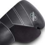Hayabusa S4 Bokshandschoenen - Echt Leer - Zwart