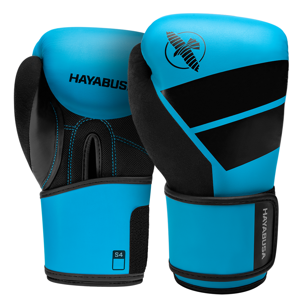 Hayabusa S4 Jeugd Bokshandschoenen - Cyaanblauw