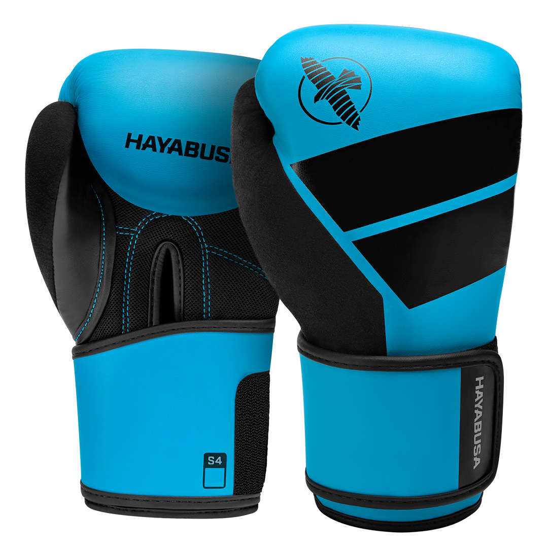 Hayabusa S4 Jeugd Bokshandschoenen - Cyaanblauw
