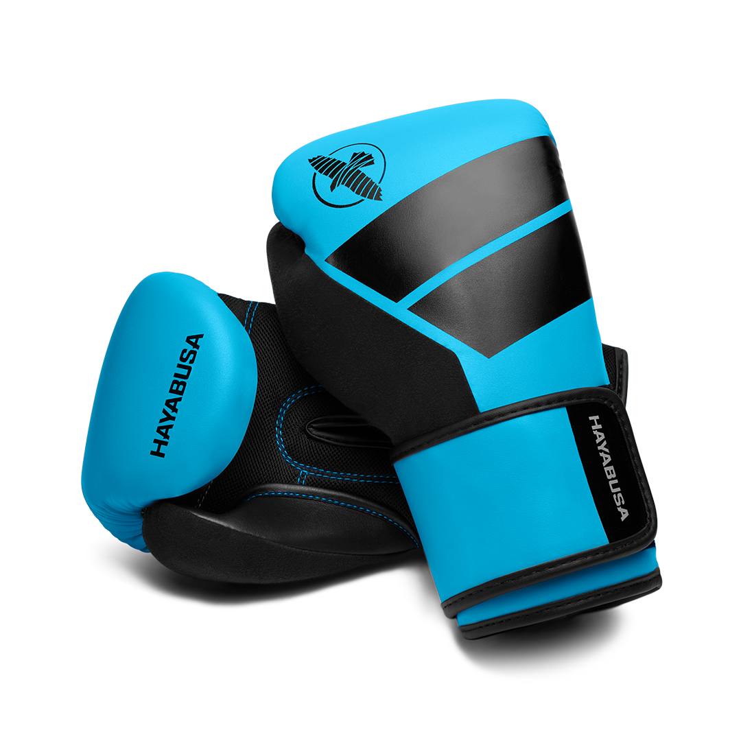 Hayabusa S4 Jeugd Bokshandschoenen - Cyaanblauw