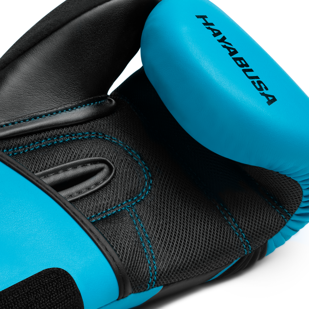 Hayabusa S4 Jeugd Bokshandschoenen - Cyaanblauw