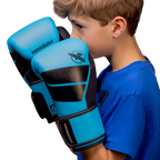 Hayabusa S4 Jeugd Bokshandschoenen - Cyaanblauw