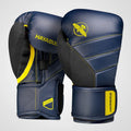 Hayabusa T3 Bokshandschoenen - Navy Blauw / Geel