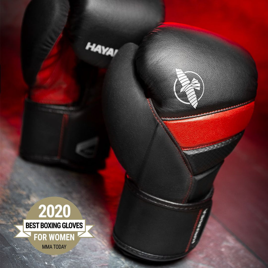 Hayabusa T3 Bokshandschoenen - Zwart / Rood