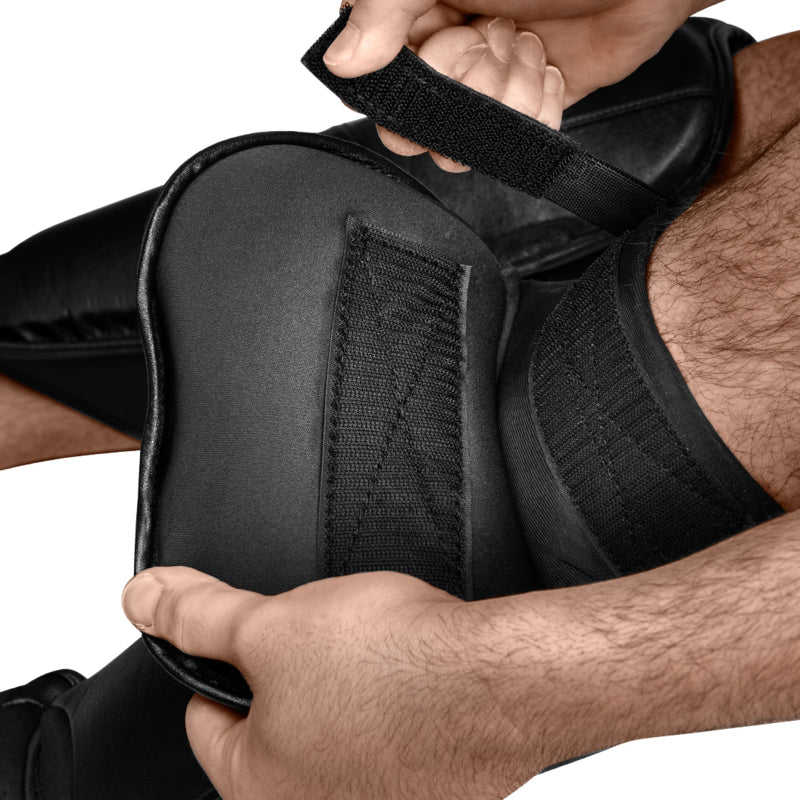 Hayabusa T3 Full-Back Scheenbeschermers -  Zwart