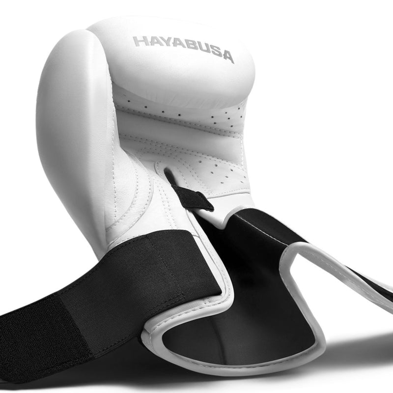 Hayabusa T3 Kanpeki Bokshandschoenen - Leer - Arctisch Wit
