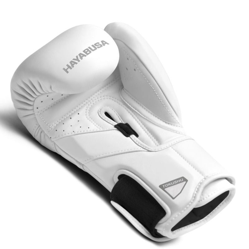 Hayabusa T3 Kanpeki Bokshandschoenen - Leer - Arctisch Wit