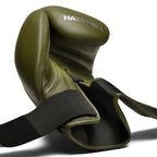 Hayabusa T3 Kanpeki Bokshandschoenen - Leer - Olijf Groen