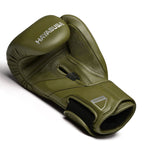 Hayabusa T3 Kanpeki Bokshandschoenen - Leer - Olijf Groen