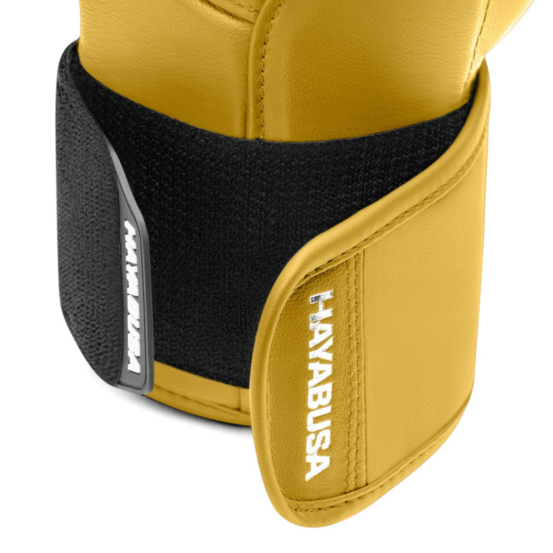 Hayabusa T3 Kanpeki Bokshandschoenen - Leer - Tijger Geel