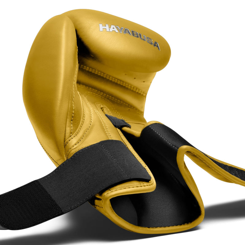 Hayabusa T3 Kanpeki Bokshandschoenen - Leer - Tijger Geel