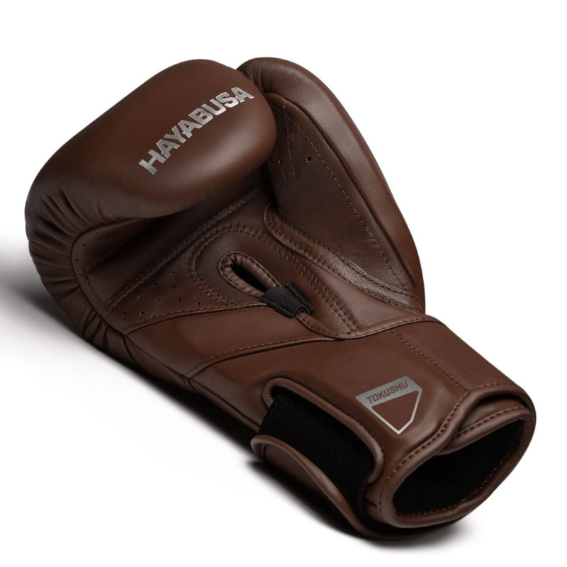 Hayabusa T3 Kanpeki Bokshandschoenen - Leer - Walnoot Bruin