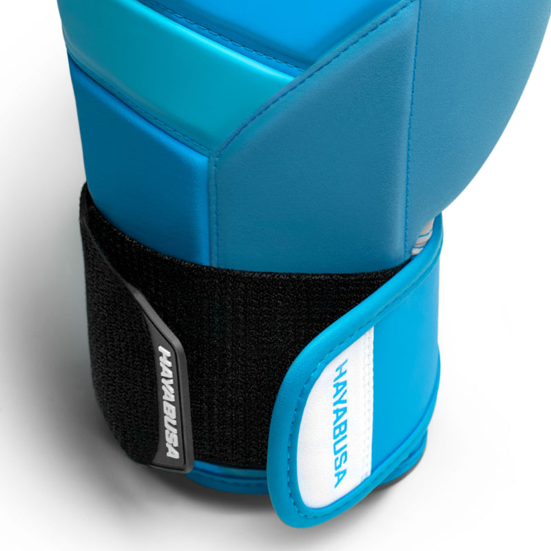 Hayabusa T3 Neon Bokshandschoenen - Neon Blauw