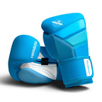 Hayabusa T3 Neon Bokshandschoenen - Neon Blauw