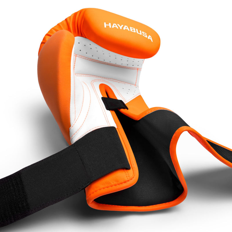 Hayabusa T3 Neon Bokshandschoenen - Neon Oranje