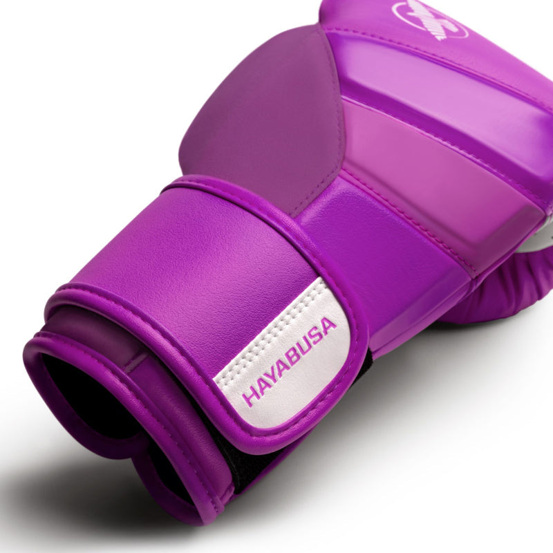 Hayabusa T3 Neon Bokshandschoenen - Neon Purper