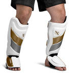 Hayabusa T3 Striking Scheenbeschermers - Wit / Goud