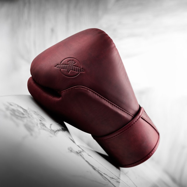 Hayabusa T360 Bokshandschoenen - Echt Leer - Cabernet