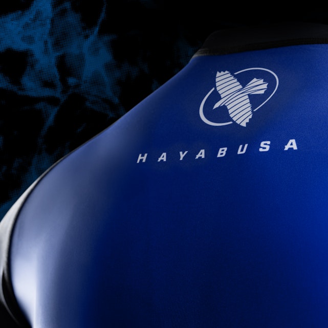 Hayabusa UFC BJJ Rash Guard – Zwart / Blauw