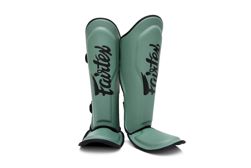 Fairtex X Booster Scheenbeschermers - FXB SG - Groen/Zwart
