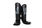 Fairtex X Booster Scheenbeschermers - FXB SG - Zwart/Grijs