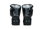 Fairtex X Booster Bokshandschoenen - FXB BG V2 - Echt leer - Zwart/Grijs