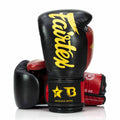 Fairtex X Booster Bokshandschoenen - FXB BG V2 - Echt leer - Zwart/Rood/Goud