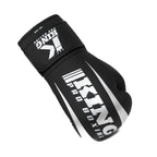 King Pro Boxing Bokshandschoenen - Revo 7 - Zwart / Zilver