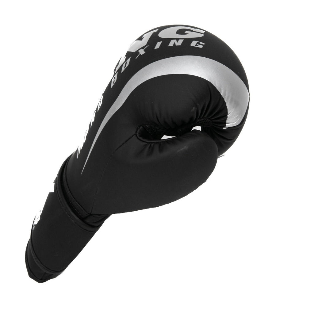 King Pro Boxing Bokshandschoenen - Revo 7 - Zwart / Zilver