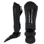 King Pro Boxing Revo 4 Kickboks Scheenbeschermers - Zwart