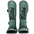 Fairtex X Booster Scheenbeschermers - FXB SG - Groen/Zwart