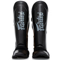 Fairtex X Booster Scheenbeschermers - FXB SG - Zwart/Grijs