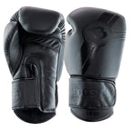 Booster Pro Range PRO BGL V3 Bokshandschoenen - Dark Side - Echt Leer - Zwart/Zwart
