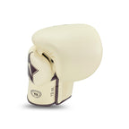 Fairtex X Booster Bokshandschoenen - FXB BG V2 - Echt leer - Beige/Donkerrood