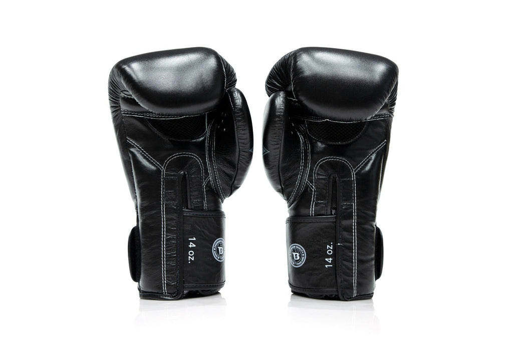 Fairtex X Booster Bokshandschoenen - FXB BG V2 - Echt leer - Zwart/Grijs
