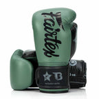 Fairtex X Booster Bokshandschoenen - FXB BG V2 - Echt leer - Donkergroen/Zwart