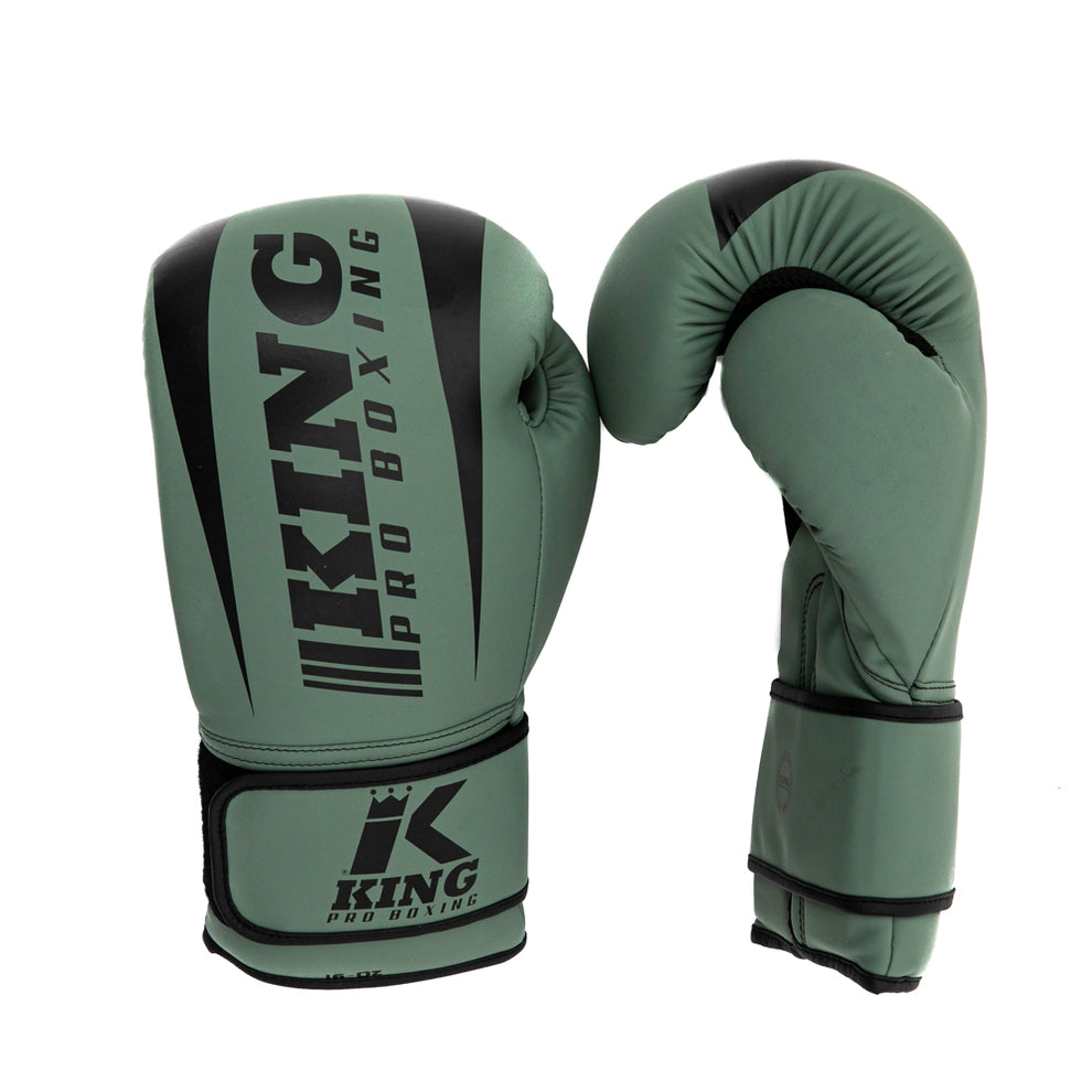 King Pro Boxing Bokshandschoenen - Revo 5 - Olijfgroen
