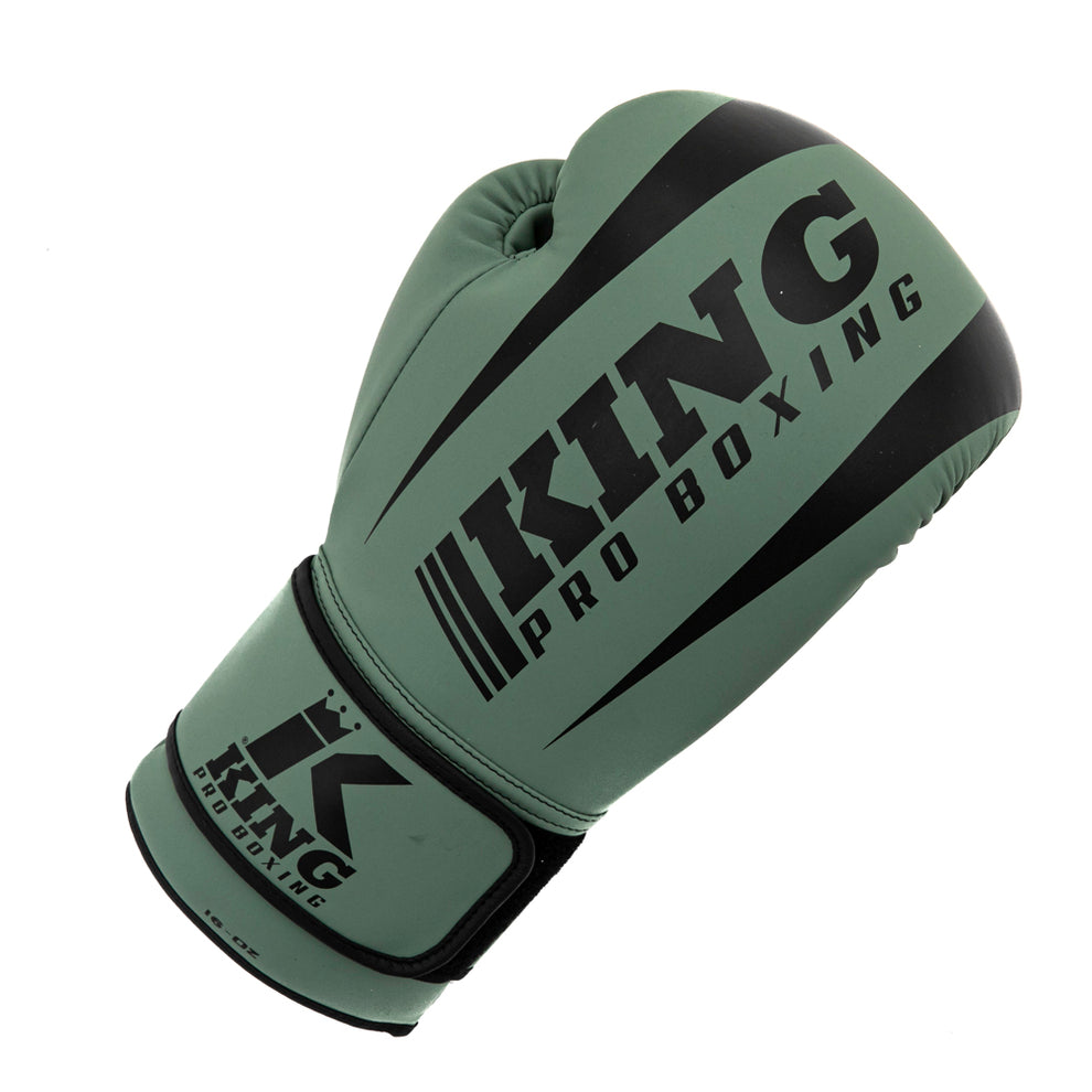 King Pro Boxing Bokshandschoenen - Revo 5 - Olijfgroen