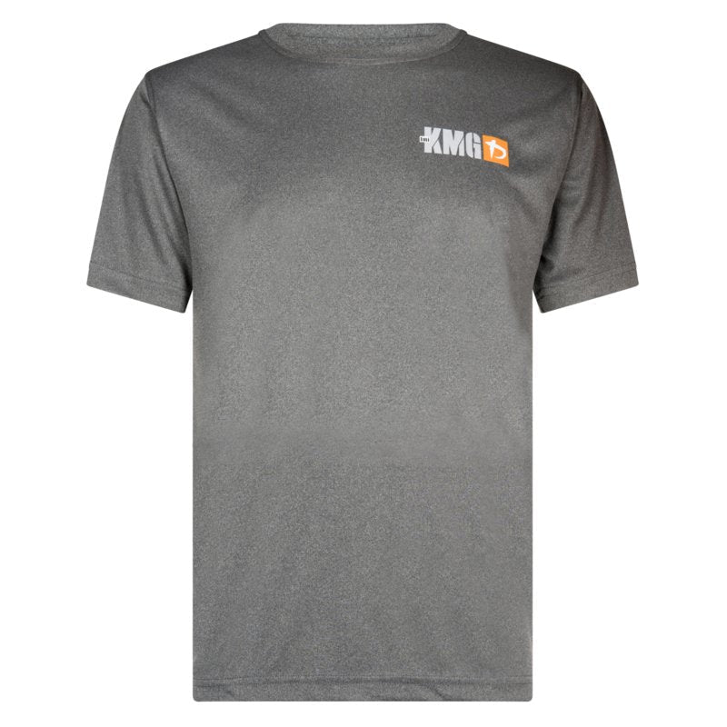 KMG T-shirt - dry-fit - Heren Donkergrijs