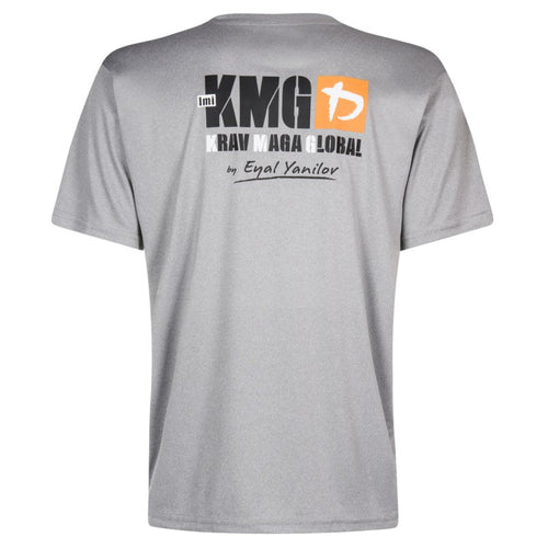KMG T-shirt - dry-fit - Heren Lichtgrijs