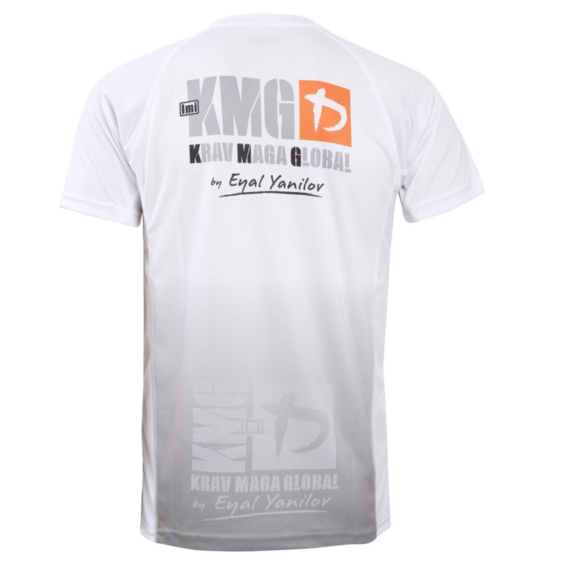 KMG Performance T-shirt - Sublimatiedruk - Beginner/P1/P2 - Wit - Heren