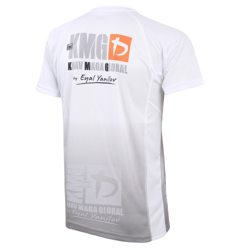 KMG Performance T-shirt - Sublimatiedruk - Beginner/P1/P2 - Wit - Heren