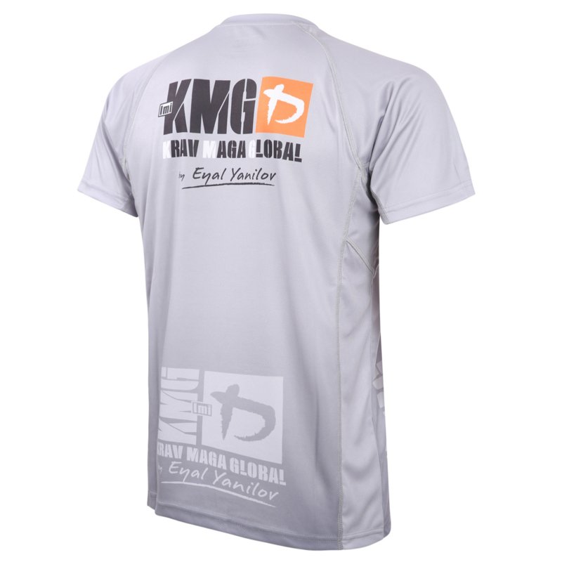 KMG Performance T-shirt - Sublimatiedruk - P3/P4/P5 - Lichtgrijs - Heren