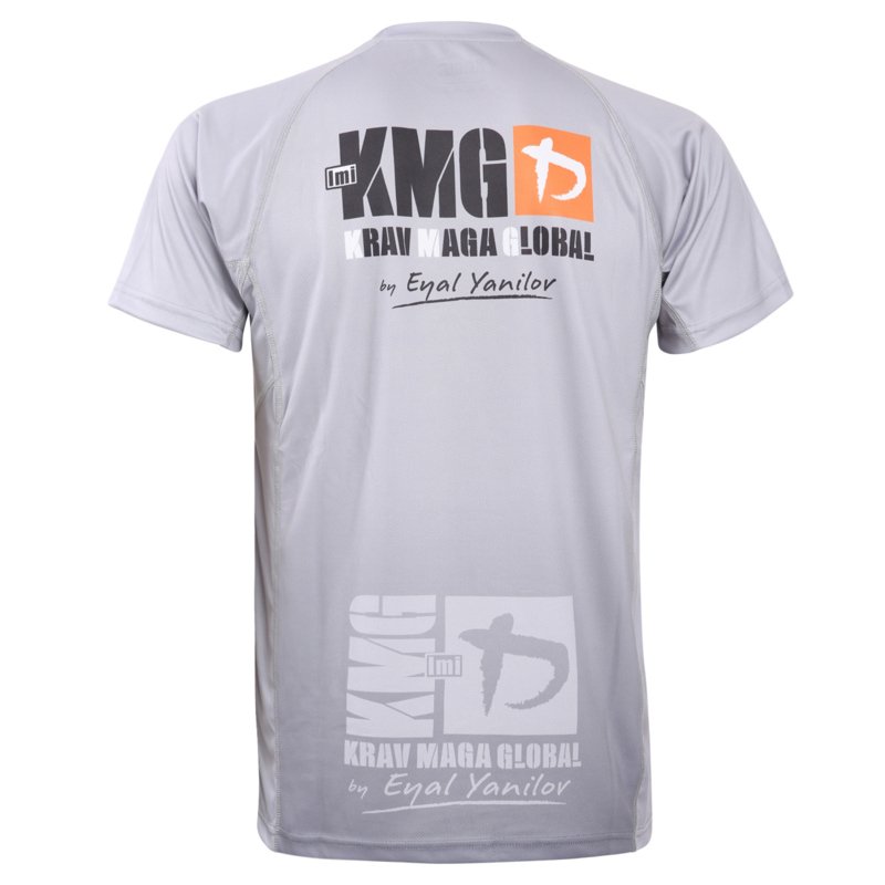 KMG Performance T-shirt - Sublimatiedruk - P3/P4/P5 - Lichtgrijs - Heren