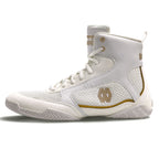 Hayabusa Mayweather Champ Boksschoenen - Wit/Goud